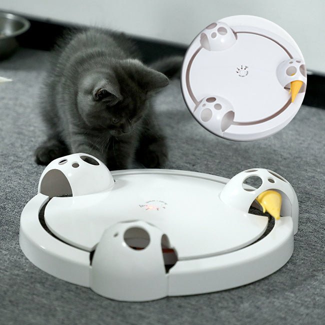 🐭 Juguete Eléctrico Interactivo para Gatos – ¡Atrapa al Ratón! ⚡ - EliteMascotas