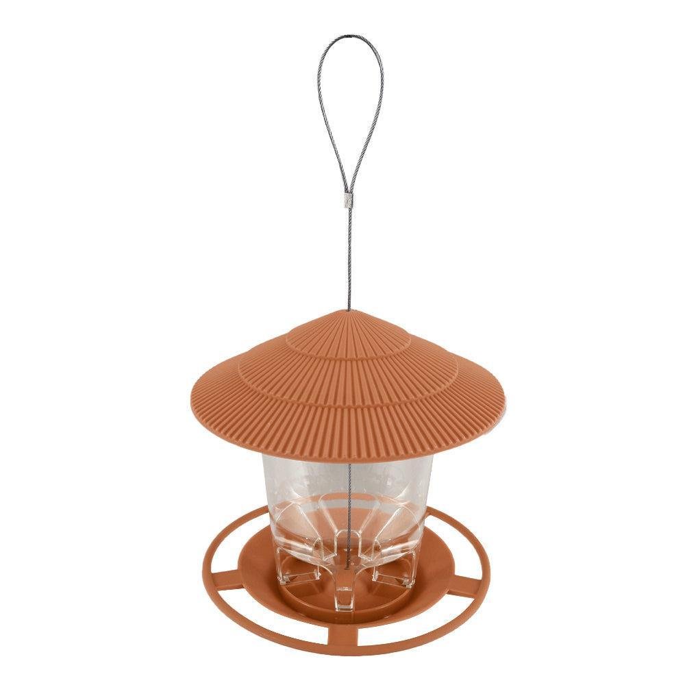 🌿 Alimentador Colgante para Aves de Jardín – Comedero Hexagonal para Pájaros, Ideal para Terraza, Balcón y Patio 🐦🌿 - EliteMascotas