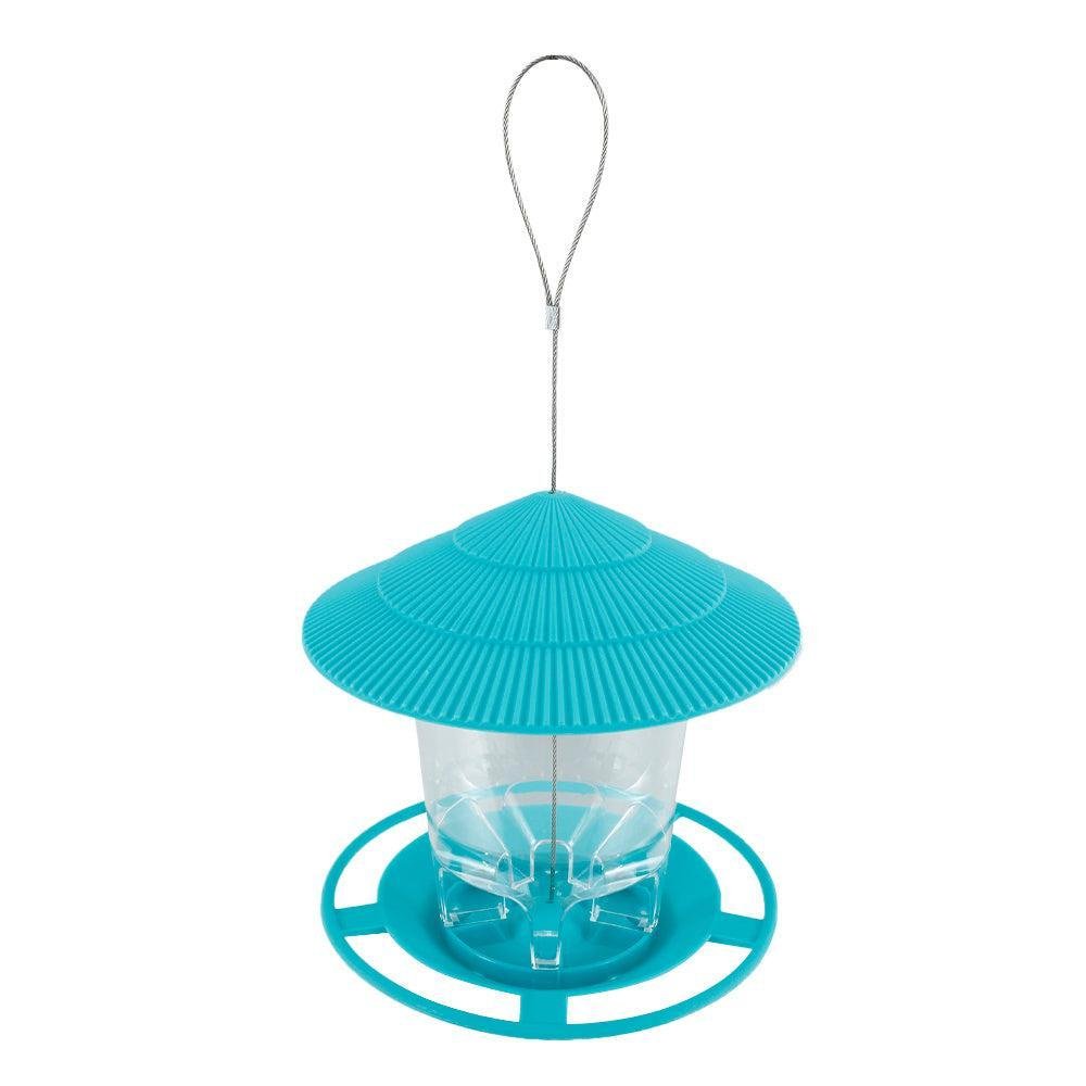 🌿 Alimentador Colgante para Aves de Jardín – Comedero Hexagonal para Pájaros, Ideal para Terraza, Balcón y Patio 🐦🌿 - EliteMascotas