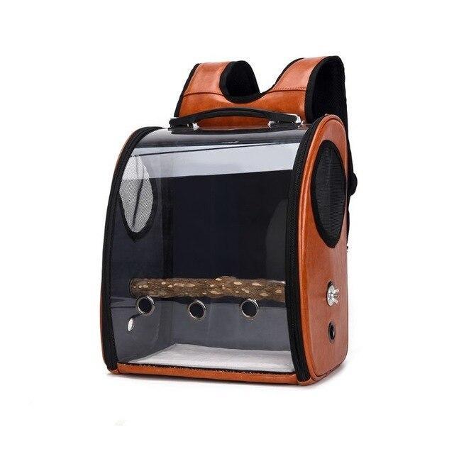 🌿 Bolsa Plegable para Aves Transpirable – Comodidad y Seguridad para Cada Aventura con Tu Mascota 🌿 - EliteMascotas
