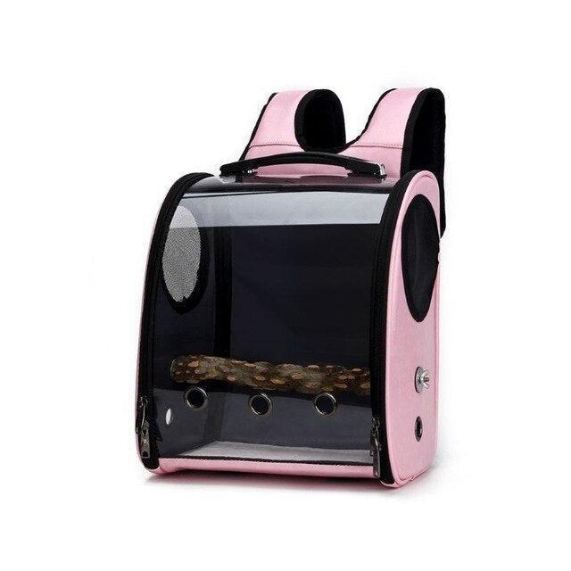 🌿 Bolsa Plegable para Aves Transpirable – Comodidad y Seguridad para Cada Aventura con Tu Mascota 🌿 - EliteMascotas
