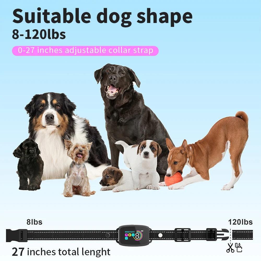Collar Inteligente Recargable Antiladridos para Perros – Controla los Ladridos de Forma Eficaz y Segura 🐾🔇 - EliteMascotas