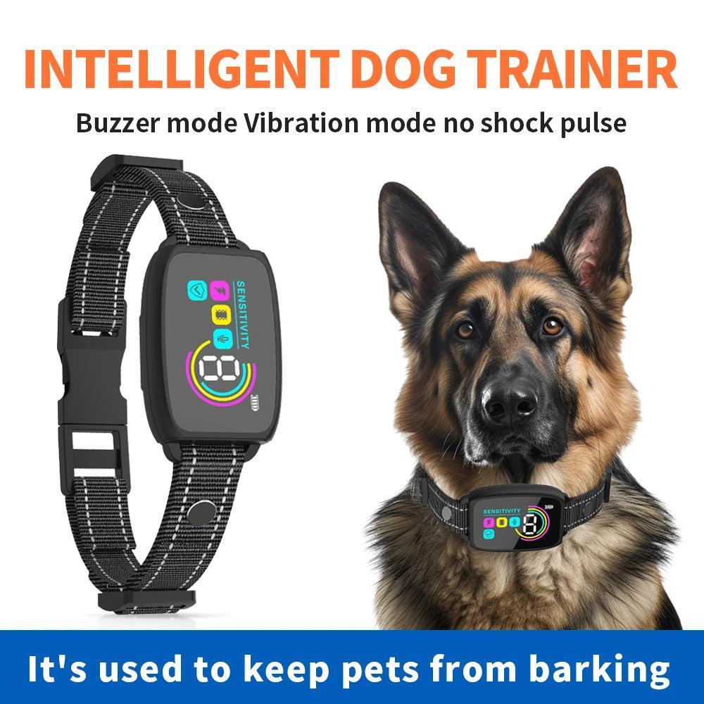 Collar Inteligente Recargable Antiladridos para Perros – Controla los Ladridos de Forma Eficaz y Segura 🐾🔇 - EliteMascotas