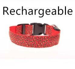 Collar LED de Leopardo para Seguridad Nocturna 🐾🌙 - EliteMascotas