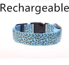 Collar LED de Leopardo para Seguridad Nocturna 🐾🌙 - EliteMascotas