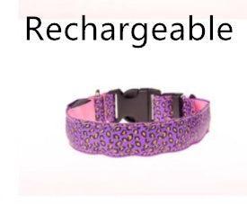 Collar LED de Leopardo para Seguridad Nocturna 🐾🌙 - EliteMascotas