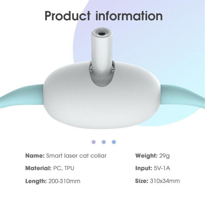 Collar Láser Interactivo para Gatos Activos – ¡Mantén a tu gato activo y saludable! 🐾🎮 - EliteMascotas