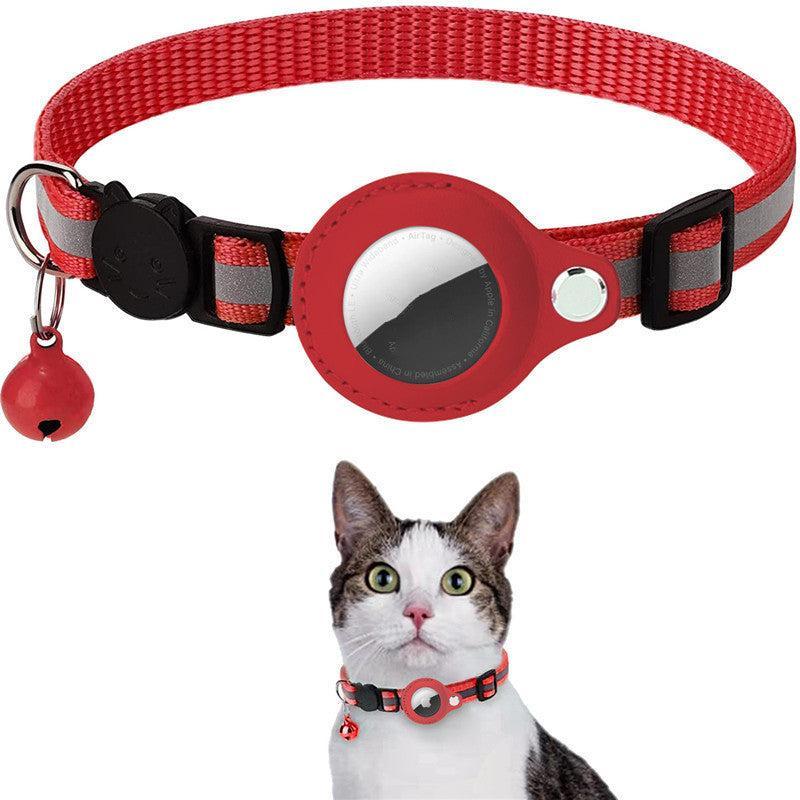 Collar Reflectante Impermeable con Airtag para Mascotas – Seguridad, visibilidad y comodidad en un solo accesorio 🐾✨ - EliteMascotas