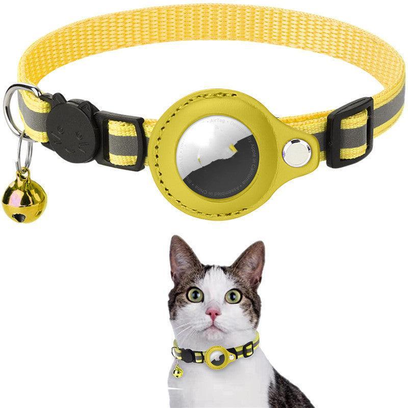Collar Reflectante Impermeable con Airtag para Mascotas – Seguridad, visibilidad y comodidad en un solo accesorio 🐾✨ - EliteMascotas