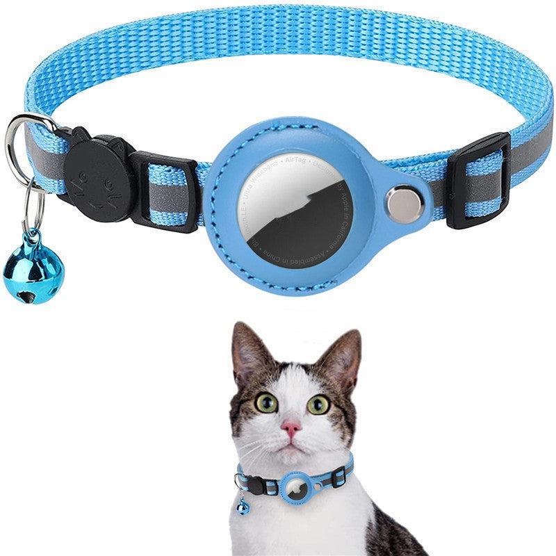 Collar Reflectante Impermeable con Airtag para Mascotas – Seguridad, visibilidad y comodidad en un solo accesorio 🐾✨ - EliteMascotas