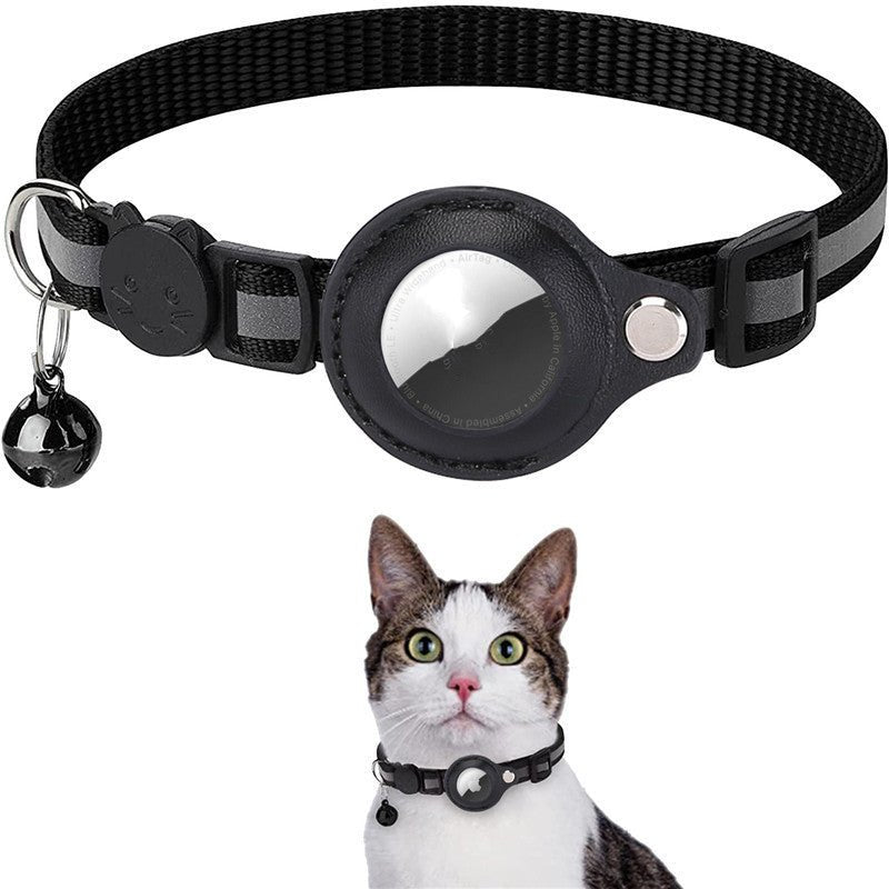 Collar Reflectante Impermeable con Airtag para Mascotas – Seguridad, visibilidad y comodidad en un solo accesorio 🐾✨ - EliteMascotas