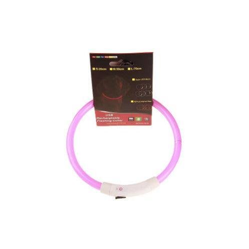 Collar de Seguridad Neón USB Recargable – Visibilidad y protección total en cada paseo nocturno 🌟🐾 - EliteMascotas
