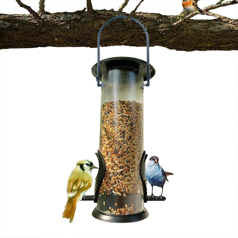 🌿 Comedero Colgante para Aves – Alimentador de Pájaros Decorativo para Jardín, Balcón y Terraza 🐦🌸 - EliteMascotas