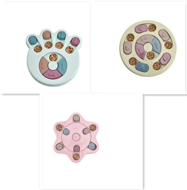 Comedero Rompecabezas Interactivo para Entrenar Perros Inteligentes – Diversión, salud y entrenamiento en cada comida 🐶🧠 - EliteMascotas