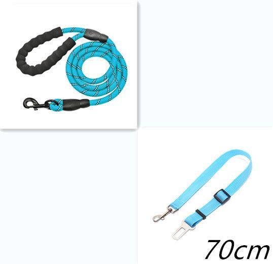 Correa Reflectante de Nylon para Paseos Seguros – Paseos Confortables y Visibles 🌟🐾 - EliteMascotas
