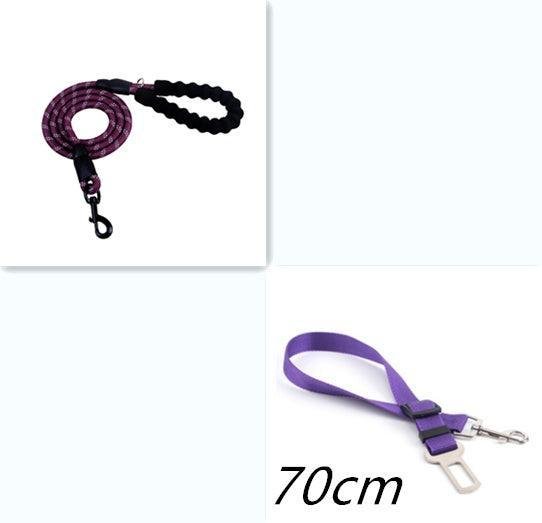 Correa Reflectante de Nylon para Paseos Seguros – Paseos Confortables y Visibles 🌟🐾 - EliteMascotas
