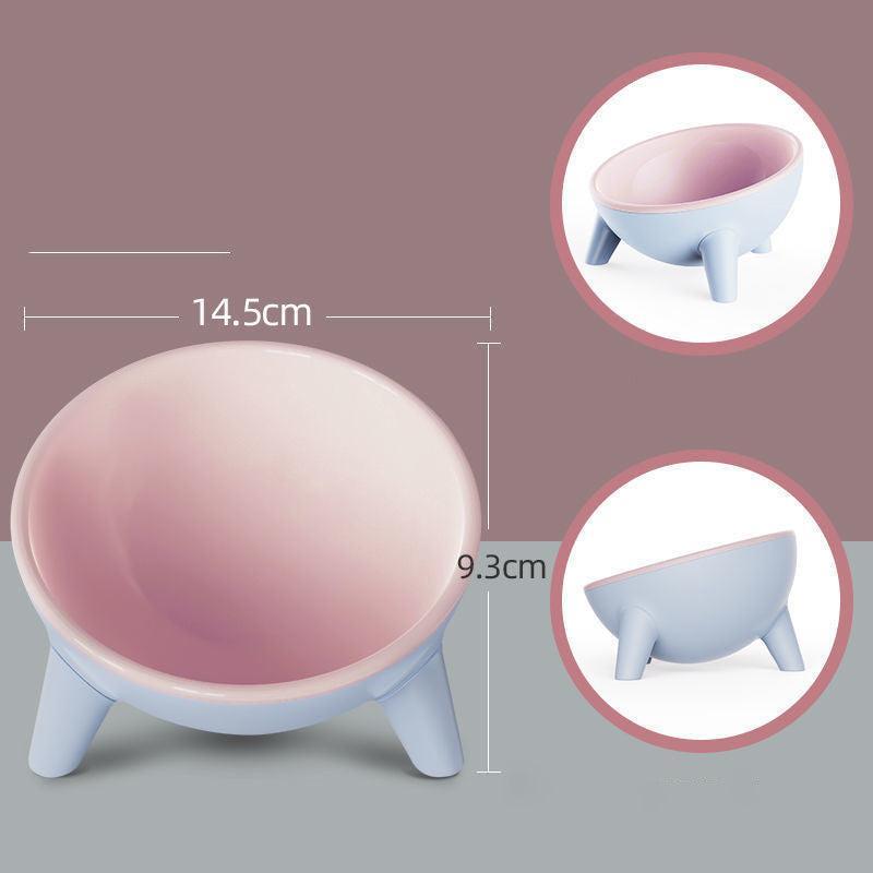 Cuenco Ergonómico con Base Estable para Mascotas – Comodidad y salud en cada comida 🐶🐱✨ - EliteMascotas