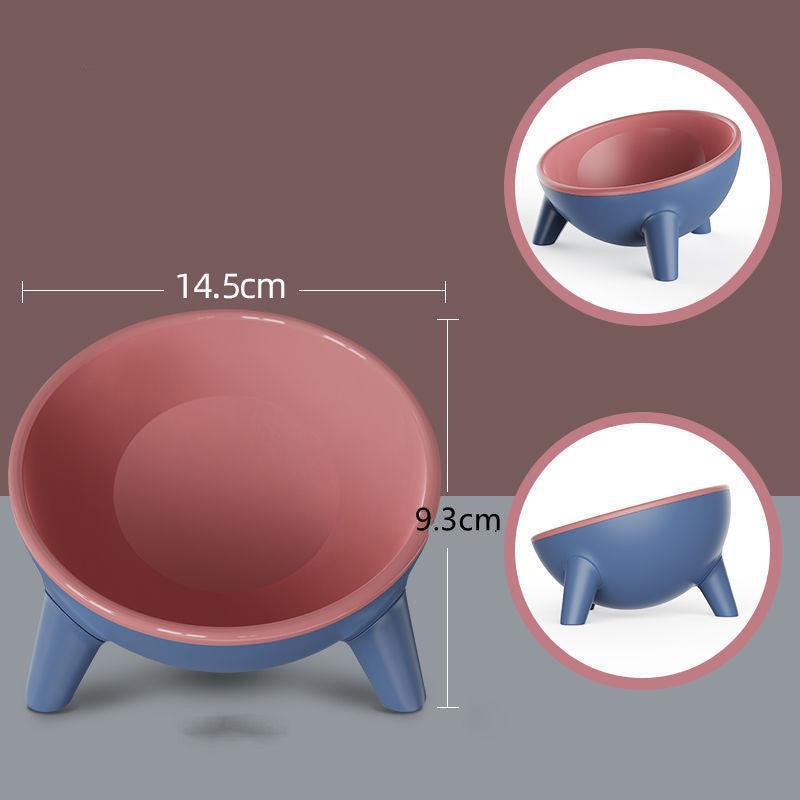 Cuenco Ergonómico con Base Estable para Mascotas – Comodidad y salud en cada comida 🐶🐱✨ - EliteMascotas