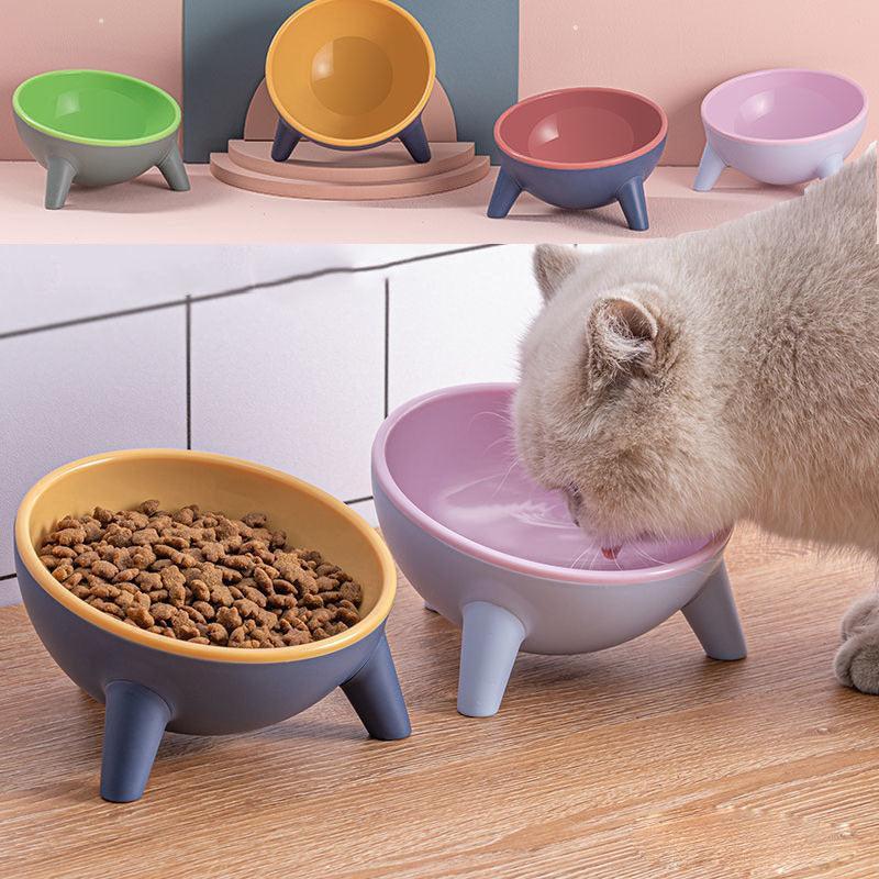 Cuenco Ergonómico con Base Estable para Mascotas – Comodidad y salud en cada comida 🐶🐱✨ - EliteMascotas