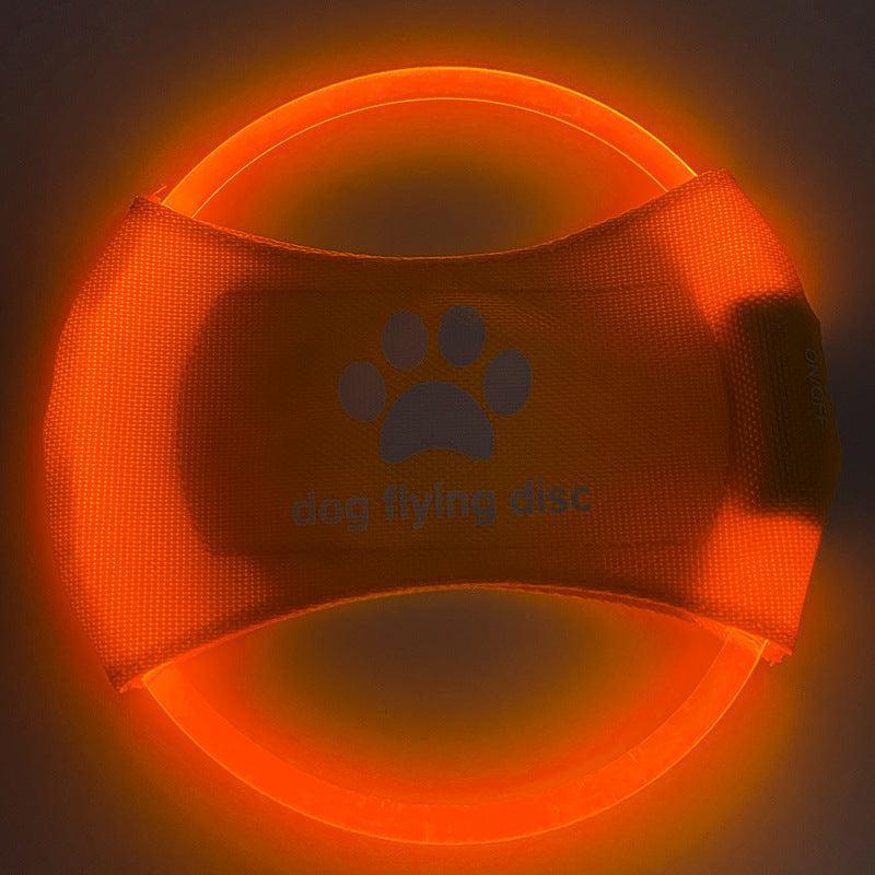 Disco Volador LED Recargable para Mascotas Activas – Diversión brillante y saludable para tu perro 🐶✨🌙 - EliteMascotas