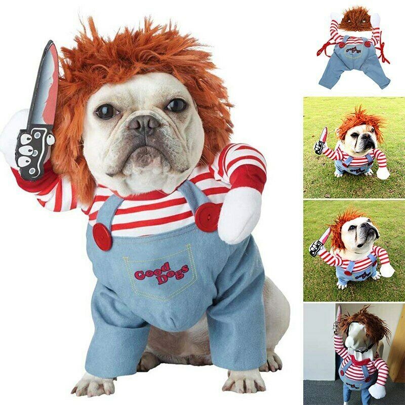 Disfraz Terrorífico de Halloween para Mascotas Divertidas – ¡La diversión y el miedo se combinan! 🎃🐾 - EliteMascotas