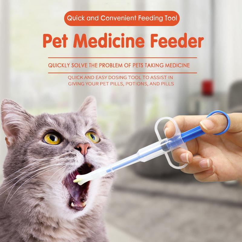 Dispensador de Medicamentos para Mascotas sin Estrés – Administra Medicamentos de Forma Fácil y Rápida 💊🐾 - EliteMascotas