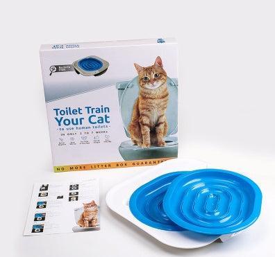 🌿 Entrenador de Inodoro para Gatos con Iluminación – Higiene, Comodidad y Aprendizaje Inteligente para tu Mascota 🐱🚽✨