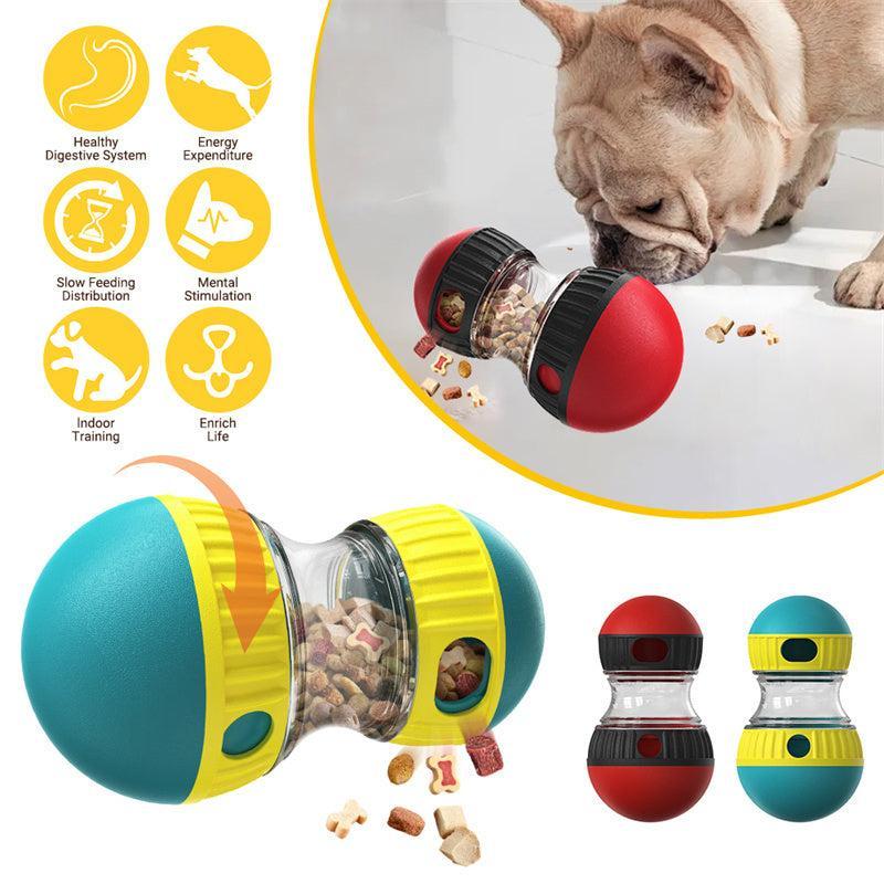 Juguete Dispensador de Comida Interactivo – Diversión, inteligencia y salud en cada bocado 🐾🧠🍖 - EliteMascotas