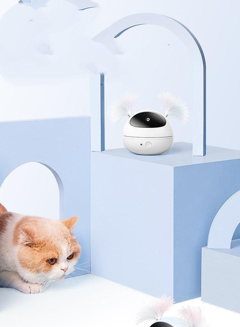 Juguete Eléctrico Automático para Divertir Gatos – Movimiento, diversión y salud en cada juego 🐾⚙️🧠 - EliteMascotas