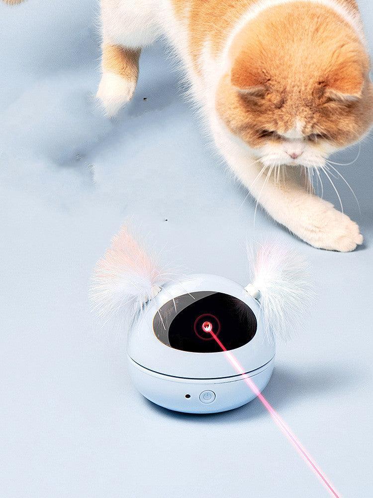 Juguete Eléctrico Automático para Divertir Gatos – Movimiento, diversión y salud en cada juego 🐾⚙️🧠 - EliteMascotas