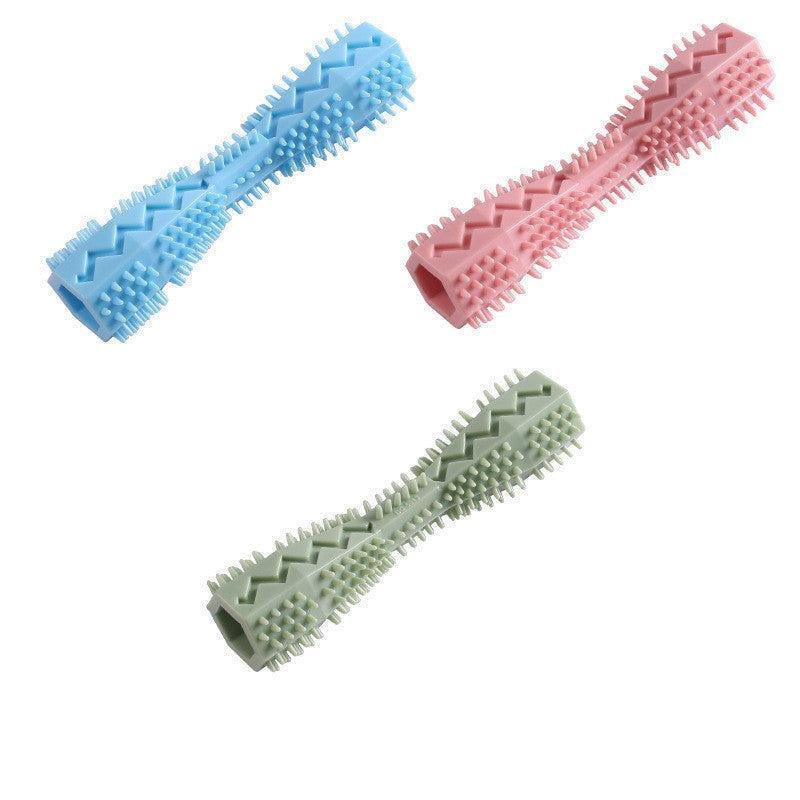 Juguete Masticable para Limpieza Dental Canina – Diversión que cuida su sonrisa 🦷🐶💚 - EliteMascotas