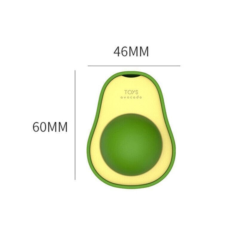 🌿 Juguete de Catnip en Forma de Aguacate para Gatos – Diversión Irresistible y Saludable para tu Felino 🥑🐱✨ - EliteMascotas