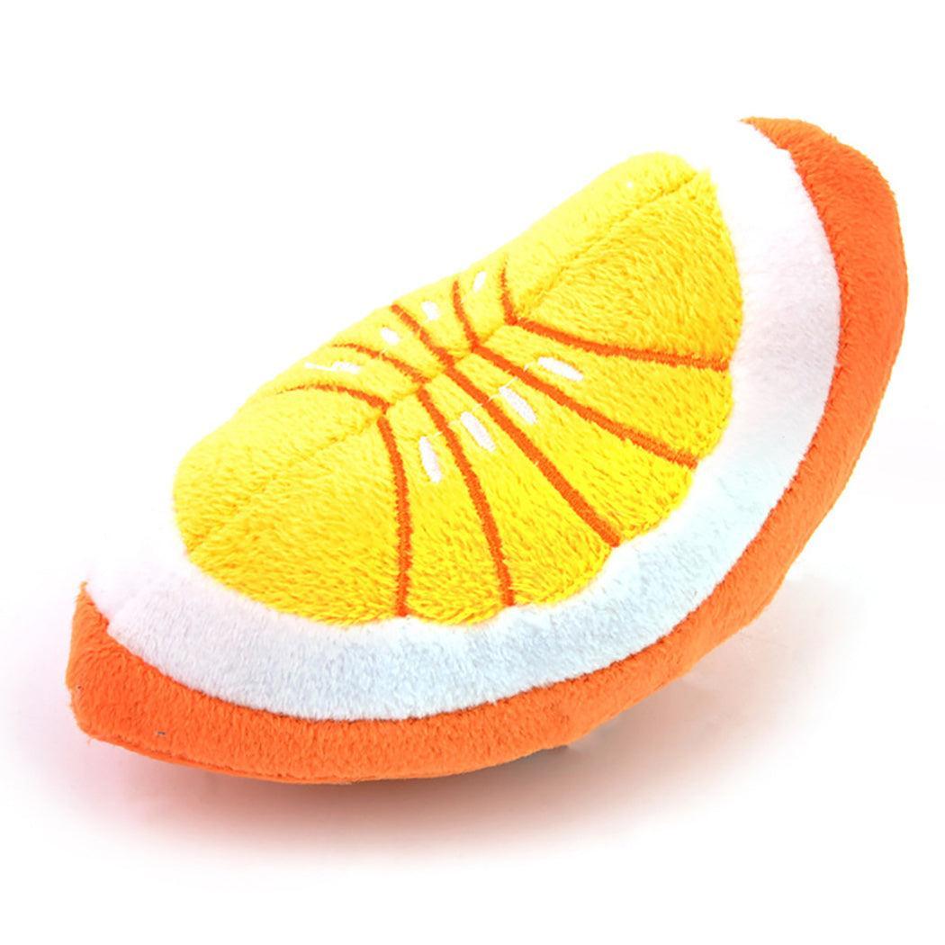 Juguetes Peluche Frutales para Gatos y Perros – Diversión, color y suavidad en cada mordisco 🍓🍋🍉🐾 - EliteMascotas