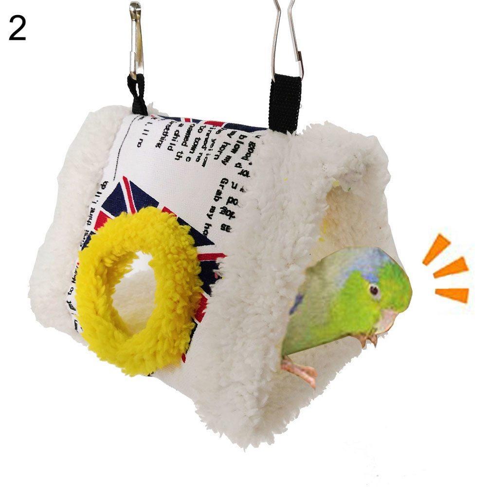 🌿 Nido Hamaca Multifuncional para Aves – Diversión, Descanso y Juego en un Solo Accesorio 🐦🌿✨