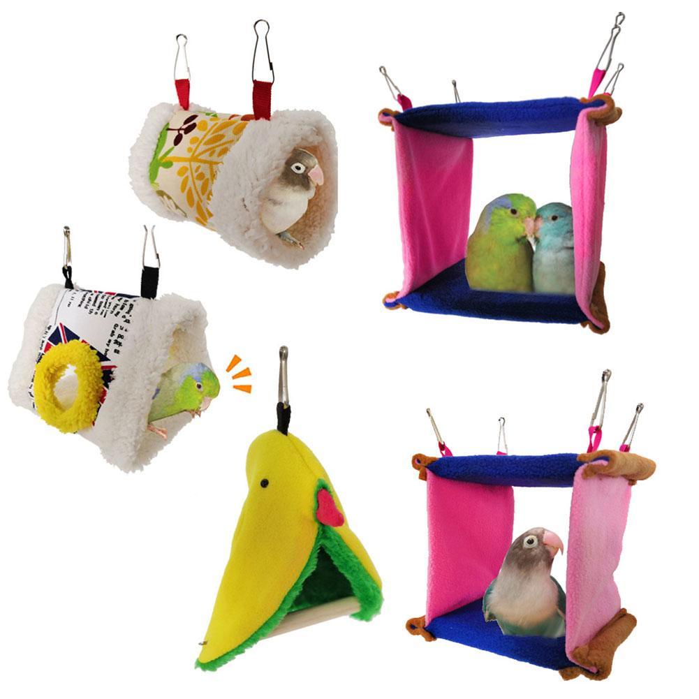 🌿 Nido Hamaca Multifuncional para Aves – Diversión, Descanso y Juego en un Solo Accesorio 🐦🌿✨