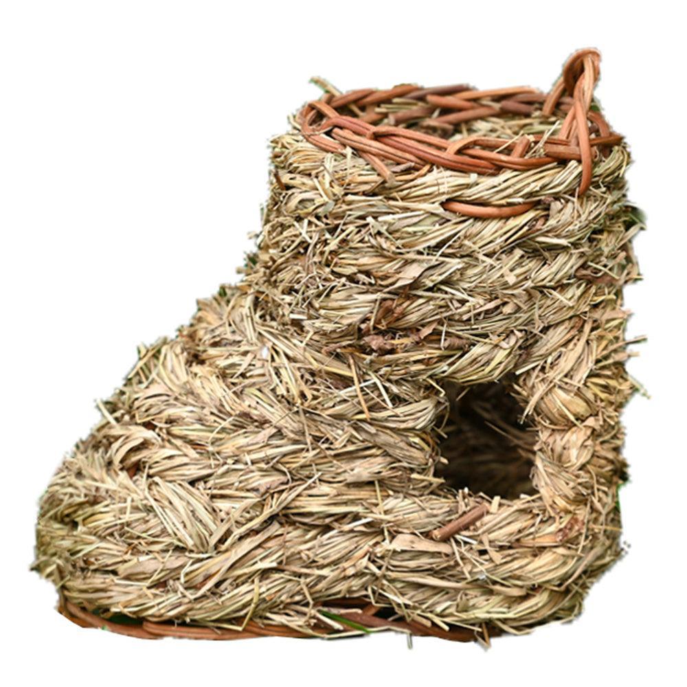 🌿 Nido Tejido a Mano para Aves – Refugio Natural, Seguro y Artesanal para Pájaros Silvestres 🐦🍃 - EliteMascotas