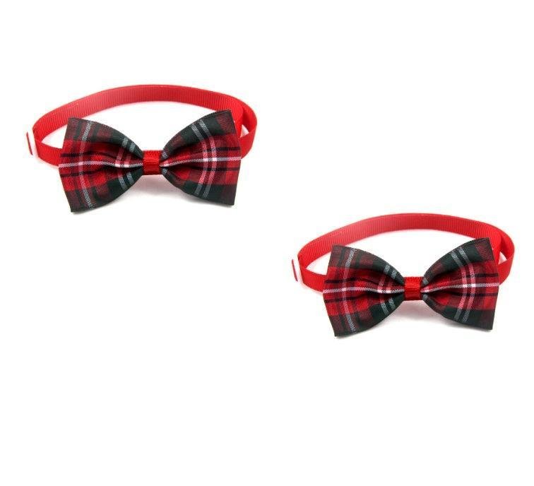 Pañuelo con Corbata de Moño para Mascotas – ¡Elegancia y estilo para tu compañero peludo! 🎀🐾 - EliteMascotas