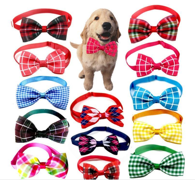 Pañuelo con Corbata de Moño para Mascotas – ¡Elegancia y estilo para tu compañero peludo! 🎀🐾 - EliteMascotas