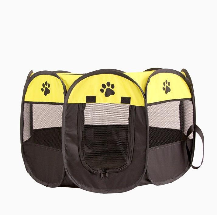 🌿 Parque Plegable Impermeable para Perros y Gatos – Seguridad y Comodidad en Cualquier Lugar 🐾🏕️☀️ - EliteMascotas