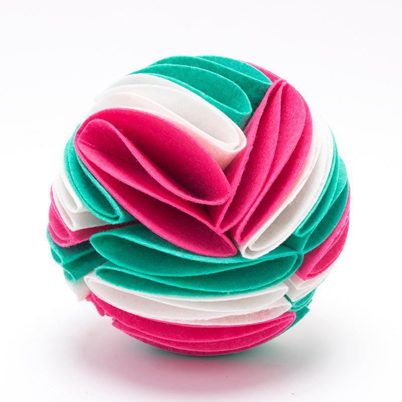 Pelota Olfativa Plegable para Entrenamiento e Inteligencia – Diversión, mente activa y bienestar en cada juego 🐾🧠✨ - EliteMascotas