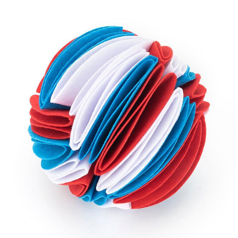 Pelota Olfativa Plegable para Entrenamiento e Inteligencia – Diversión, mente activa y bienestar en cada juego 🐾🧠✨ - EliteMascotas