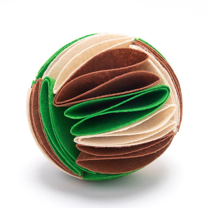 Pelota Olfativa Plegable para Entrenamiento e Inteligencia – Diversión, mente activa y bienestar en cada juego 🐾🧠✨ - EliteMascotas
