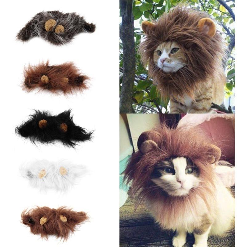 Sombrero Divertido de León para Mascotas Pequeñas 🦁🎉 - EliteMascotas