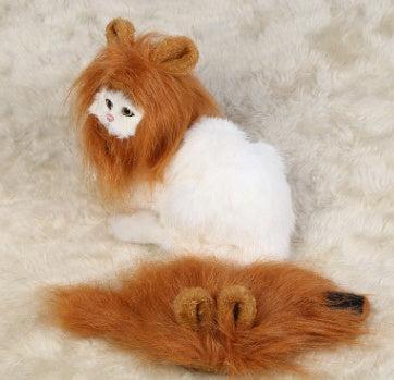 Sombrero Divertido de León para Mascotas Pequeñas 🦁🎉 - EliteMascotas