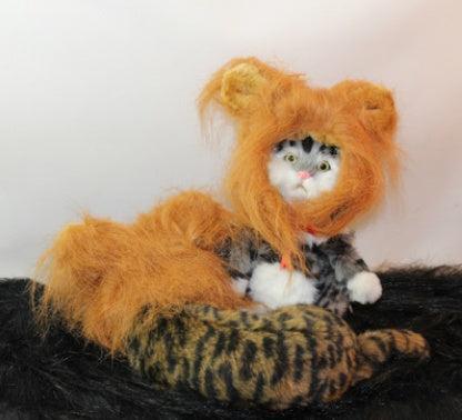 Sombrero Divertido de León para Mascotas Pequeñas 🦁🎉 - EliteMascotas