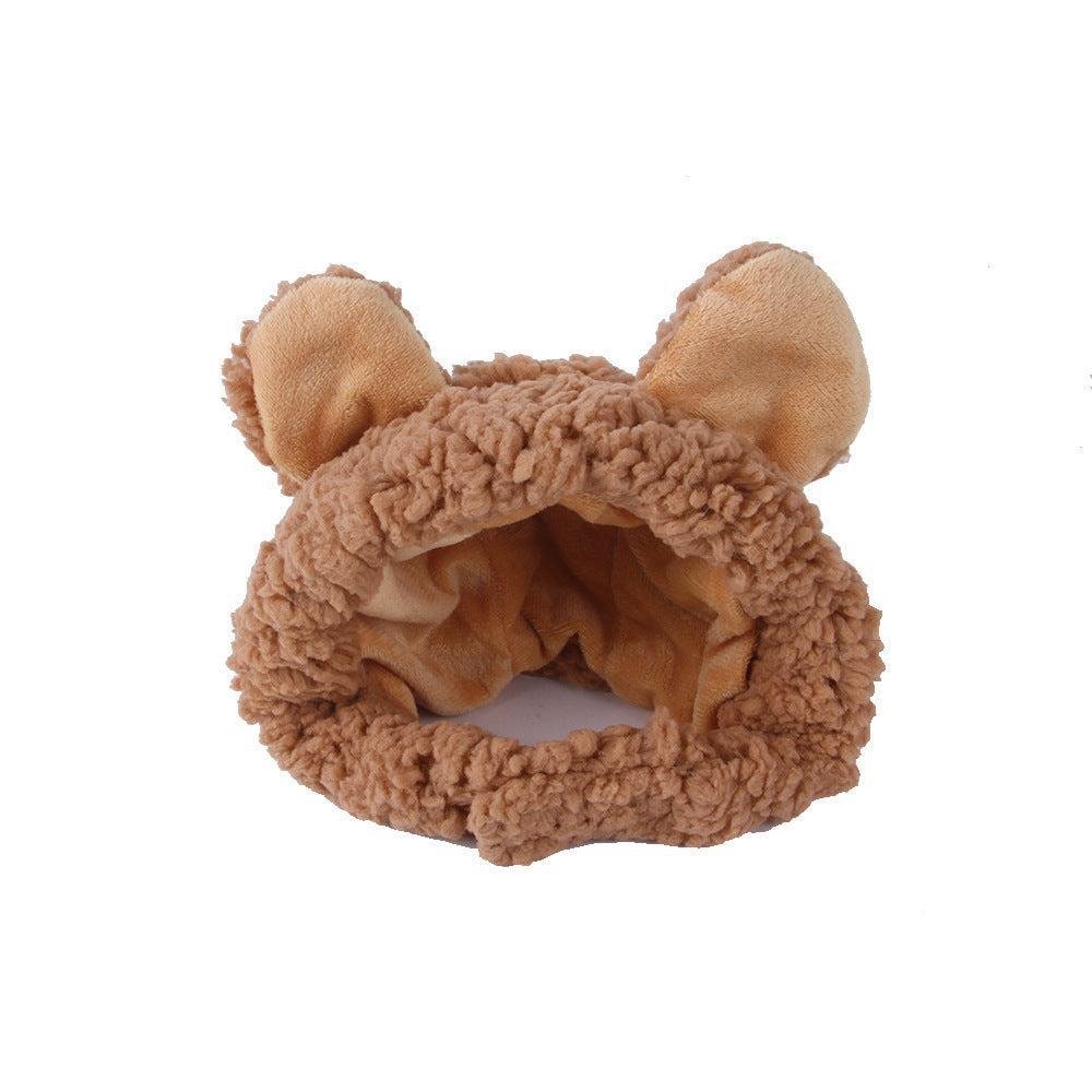 🌿Sombrero para Mascotas con Pelo Rizado - Divertido para Gatos 🐱🎩✨ – ¡Dale a tu gato un look inolvidable! - EliteMascotas
