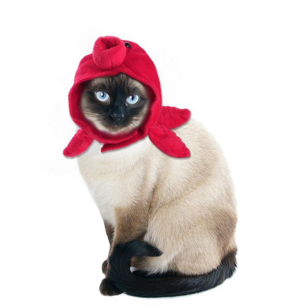 🌿Sombrero para Mascotas con Pelo Rizado - Divertido para Gatos 🐱🎩✨ – ¡Dale a tu gato un look inolvidable! - EliteMascotas