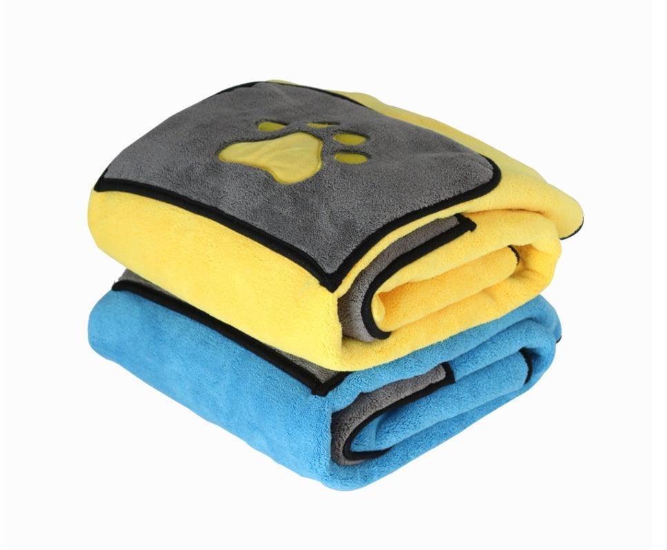 Toalla de Baño Súper Absorbente para Mascotas – Secado rápido, cómodo y eficaz 🐾🛁 - EliteMascotas