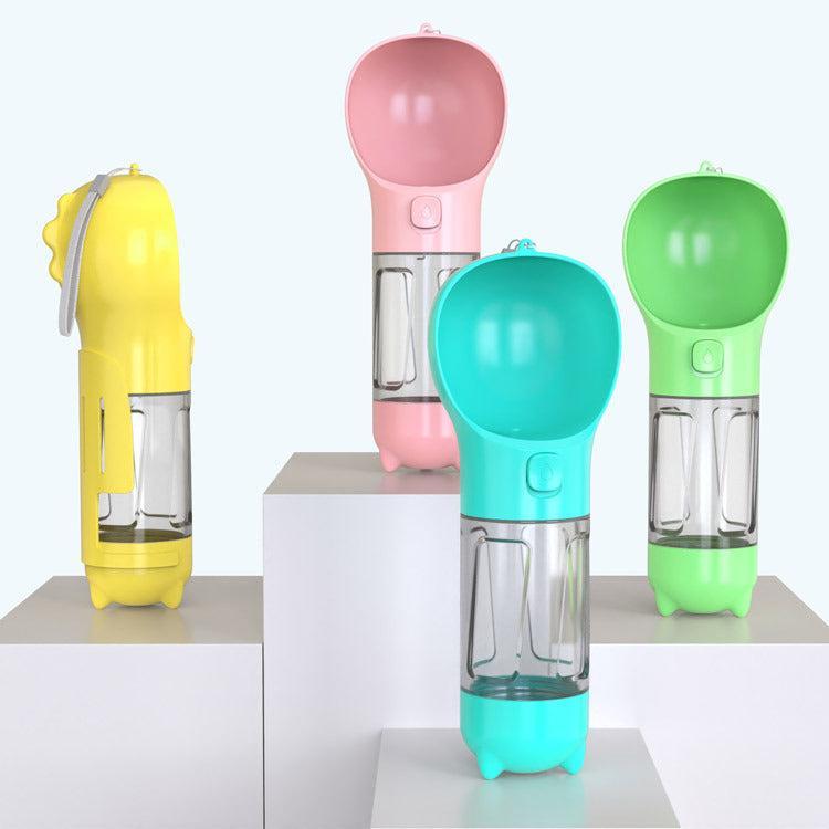 🌿 Vaso Multifuncional para Mascotas – Hidratación en Movimiento 🚶♂️🐶💧 - EliteMascotas