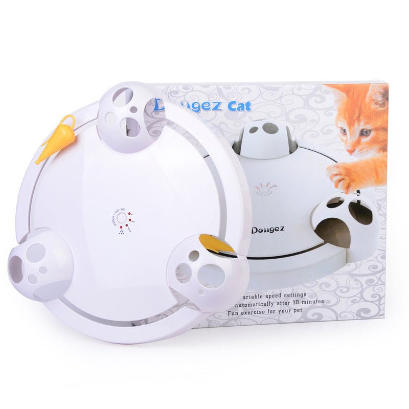🐭 Juguete Eléctrico Interactivo para Gatos – ¡Atrapa al Ratón! ⚡ - EliteMascotas